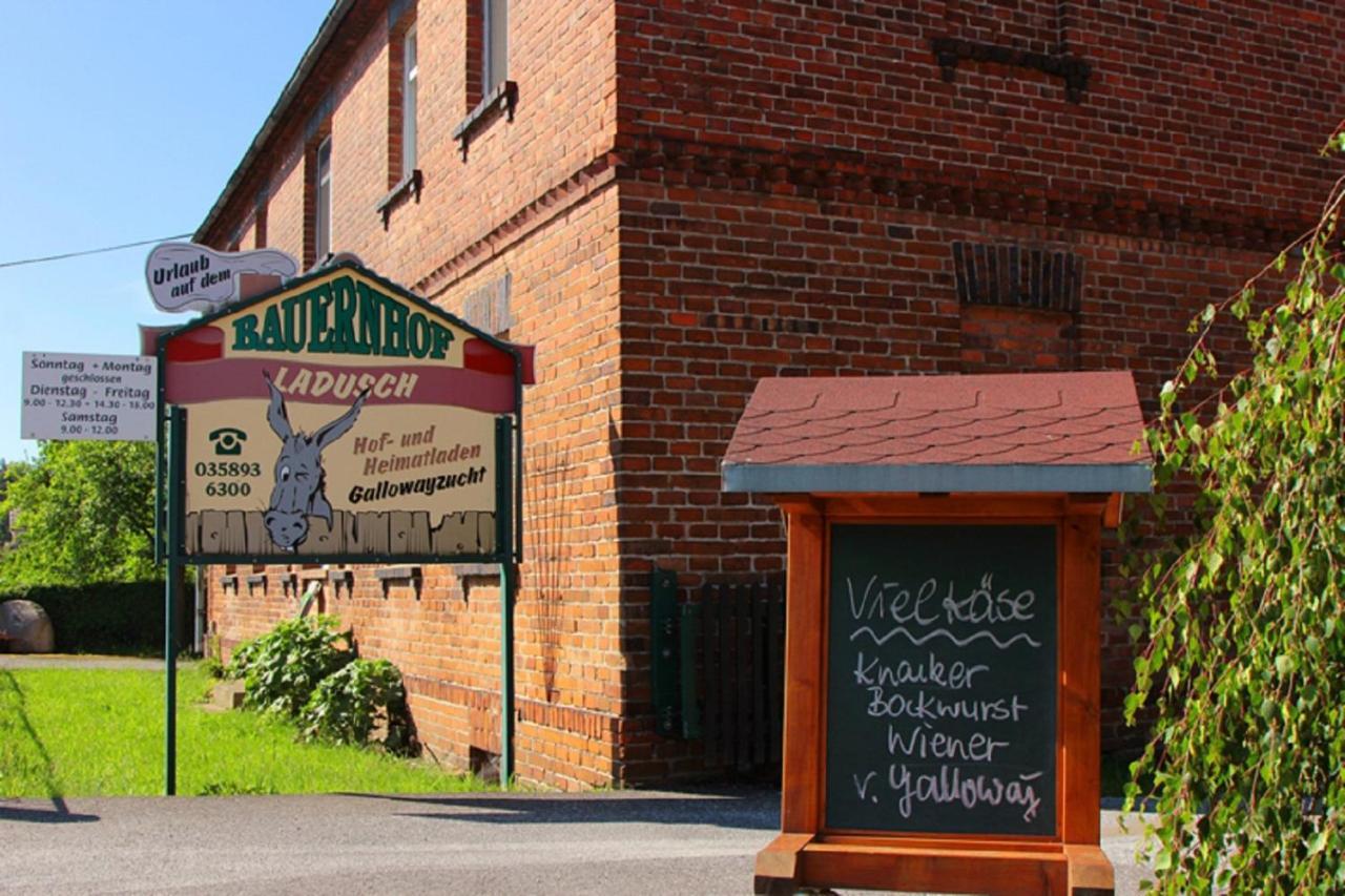 Mucka Bauernhof Ladusch 아파트 외부 사진